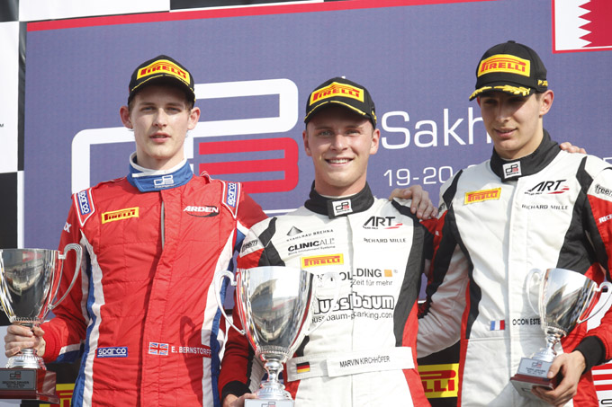 Kirchhofer GP3 podium